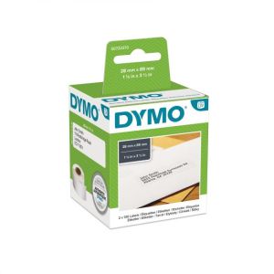 Samolepící etikety Dymo LW 89x28mm adresní bílé 260ks