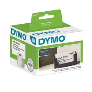 Samolepící etikety Dymo LW 89x51 mm jmenovky bez lepidla bílé