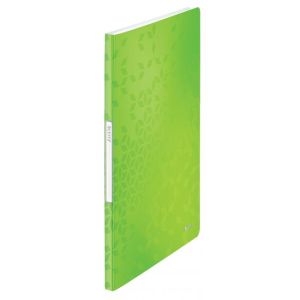 Katalogová kniha 20 Leitz WOW metalická zelená