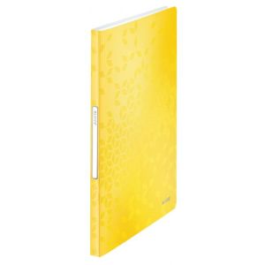 Katalogová kniha 40 Leitz WOW žlutá