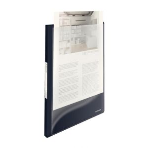 Katalogová kniha 40 Esselte Vivida s přední kapsou černá