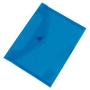 Plastový obal C5 s drukem DONAU modrý