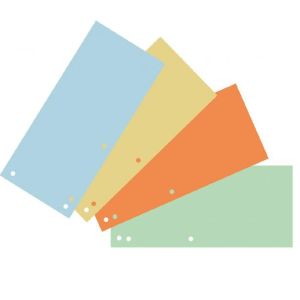 Kartonový rozřazovač DONAU úzký mix barev