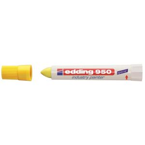 Průmyslový voskový popisovač edding 950 žlutý