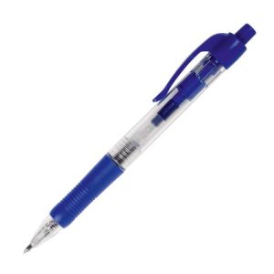 Kuličkové pero Q-CONNECT klikací modré