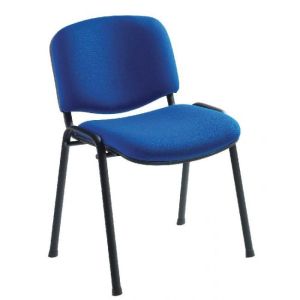 Jednací židle Taurus TN modrá D4 - kostra černá