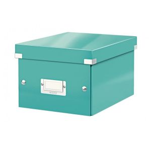 Malá krabice Click &amp; Store ledově modrá