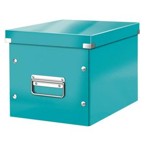 Čtvercová krabice A5 (M) Click &amp; Store ledová modrá
