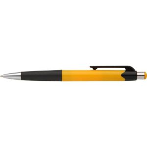 Kuličkové pero plastové GARNA žluté