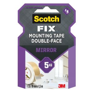 Montážní páska Scotch vhodná pro použití v koupelně, 19 mm x 1,5 m