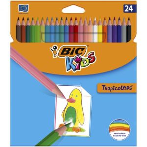Barvičky BIC Tropicolors 24ks