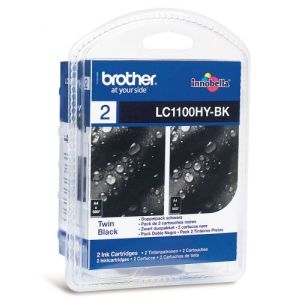 Cartridge Brother LC1100HY BKBP2, dvojbalení, černá (black), originál