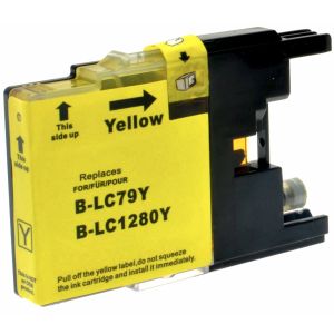 Cartridge Brother LC1280XLY, žlutá (yellow), alternativní