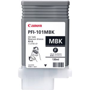 Cartridge Canon PFI-101MBK, matná černá (matte black), originál