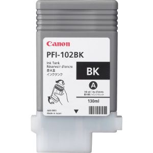 Cartridge Canon PFI-102BK, černá (black), originál