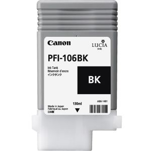 Cartridge Canon PFI-106BK, černá (black), originál