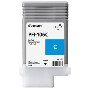 Cartridge Canon PFI-106C, azurová (cyan), originál