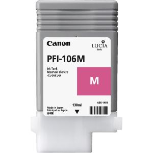 Cartridge Canon PFI-106M, purpurová (magenta), originál