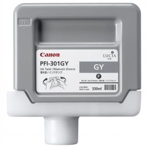 Cartridge Canon PFI-301GY, šedá (gray), originál