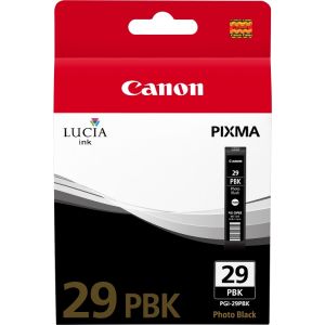 Cartridge Canon PGI-29PBK, foto černá (photo black), originál