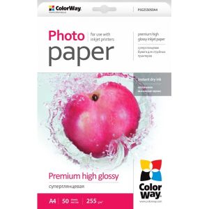 Fotopapír - A4 / 255g - premium, lesklý, 50 ks v balení