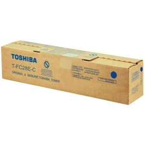Toner Toshiba T-FC28E-C, azurová (cyan), originál