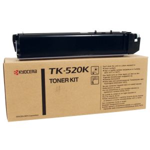 Toner Kyocera TK-520K, černá (black), originál