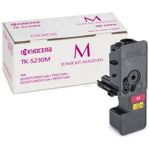 Toner Kyocera TK-5230M, purpurová (magenta), originál