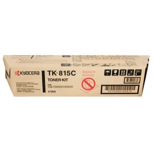 Toner Kyocera TK-815C, azurová (cyan), originál