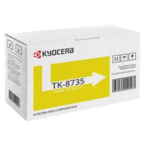 Toner Kyocera TK-8735Y, 1T02XNANL0, žlutá (yellow), originál