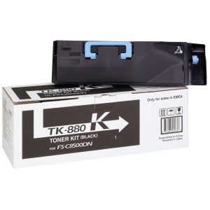 Toner Kyocera TK-880K, 1T02KA0NL0, černá (black), originál