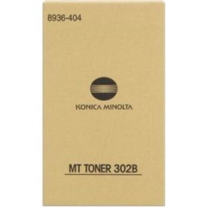 Toner Konica Minolta TN302B, 8936404, dvojbalení, černá (black), originál