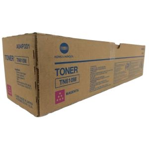 Toner Konica Minolta TN610M, A04P350, purpurová (magenta), originál