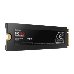Samsung 990 PRO + Heatsink/2TB/SSD/M.2 NVMe/5R MZ-V9P2T0GW