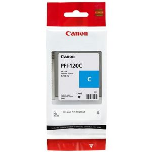 Cartridge Canon PFI-120C, azurová (cyan), originál