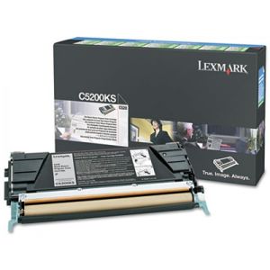 Toner Lexmark C5200KS (C530), černá (black), originál