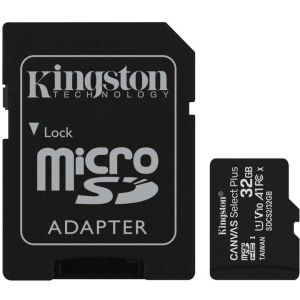 Kingston Canvas Select Plus A1/micro SDHC/32GB/100MBps/UHS-I U1 / Class 10/+ Adaptér SDCS2/32GB