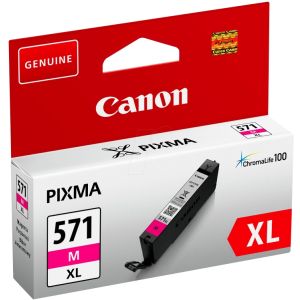 Cartridge Canon CLI-571M XL, purpurová (magenta), originál