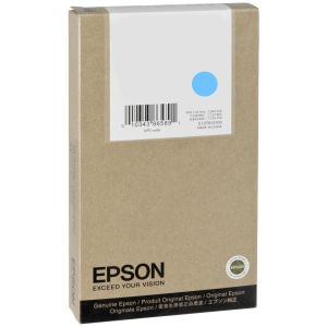 Cartridge Epson T6365, světlá azurová (light cyan), originál
