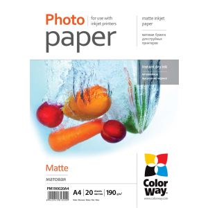Fotopapír - A4 / 190g - matný, 20 ks v balení