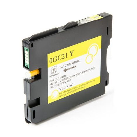 Cartridge Ricoh GC21Y, 405535, žlutá (yellow), alternativní