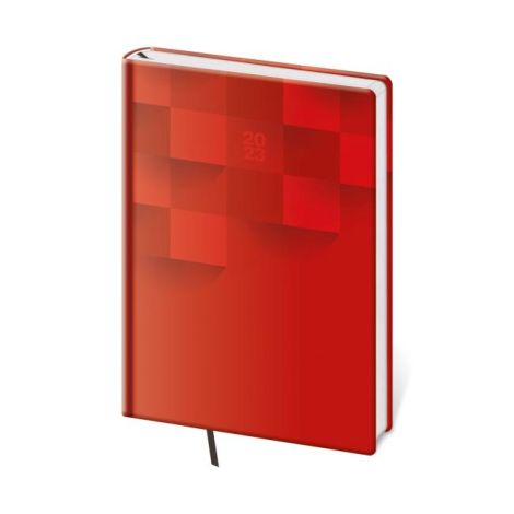 Diář Vario týdenní A5 14,3x20,5cm Red Design 2024