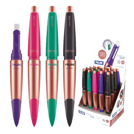 Mikrotužka / Pentelka MILAN Capsule Copper HB 0,5mm - mix barev