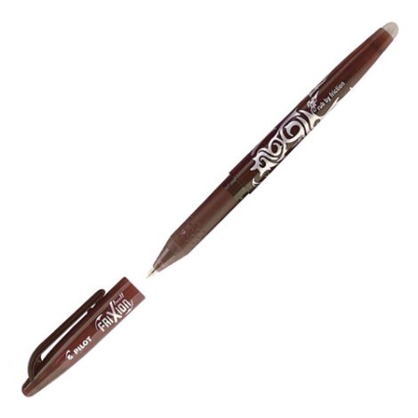 Roller gelový/gumovací PILOT Frixion Ball 0,7 mm, hnědý