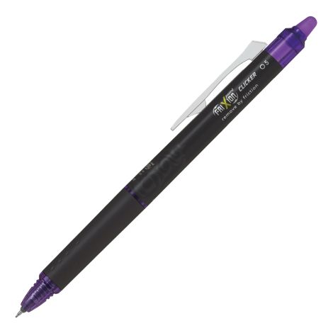 Roller gelový/gumovací PILOT Frixion Point Clicker synergický hrot 0,5 mm, fialový