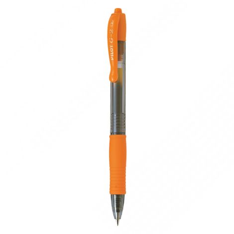 Roller gelový PILOT "G-2" oranžový 0,7 mm