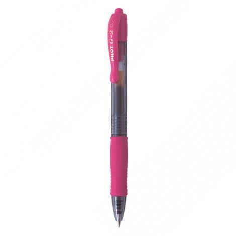 Roller gelový PILOT "G-2" růžový 0,7 mm