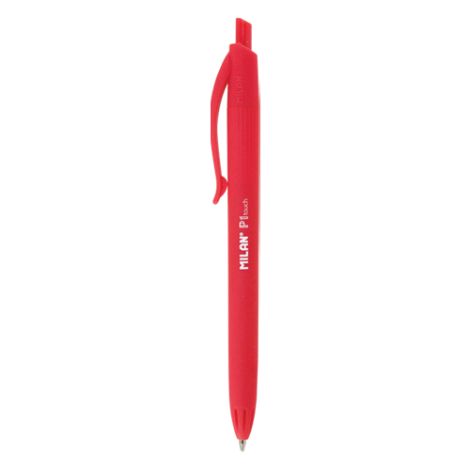 Kuličkové pero MILAN P1 Touch 1,0 mm - červené