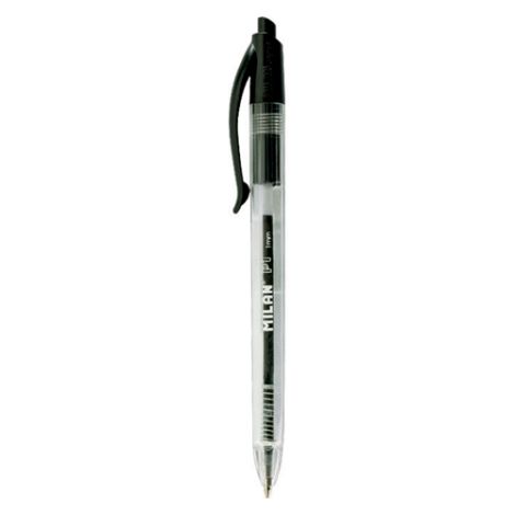 Kuličkové pero MILAN P1 1,0 mm - černé