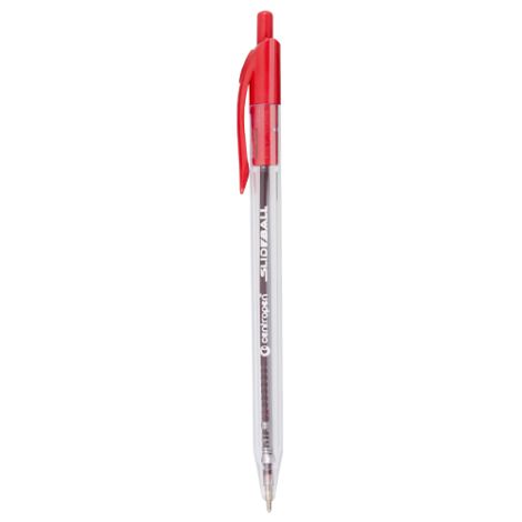 Pero kuličkové CENTROPEN 2225 Slideball Clicker Roller 0,3 mm - červený